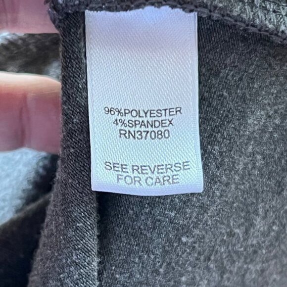 CATO - Women's Gray Ruffled Open-Front Cardigan ... - Picture 11 of 13